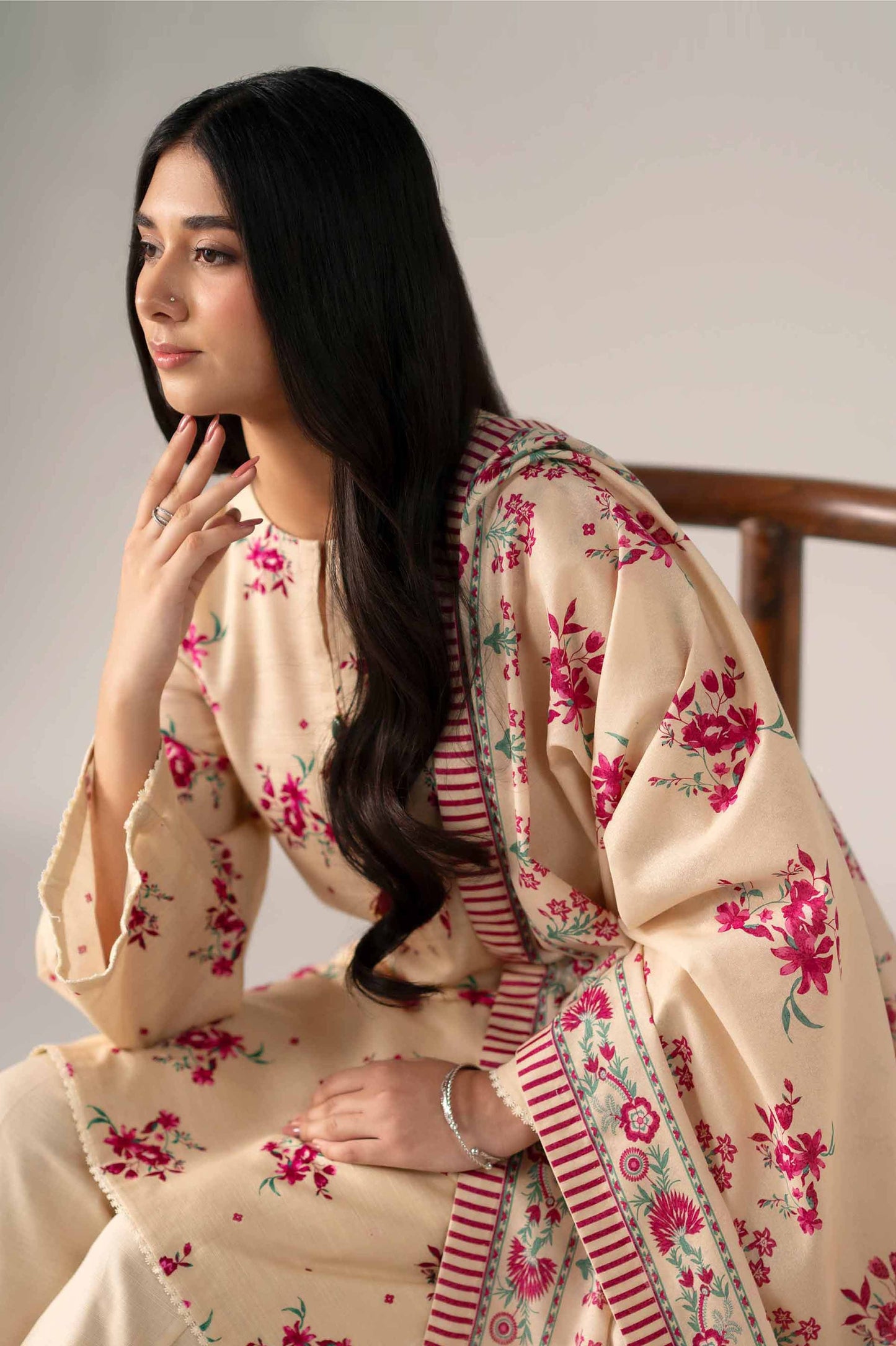 3 Piece - Printed Suit - 42502946