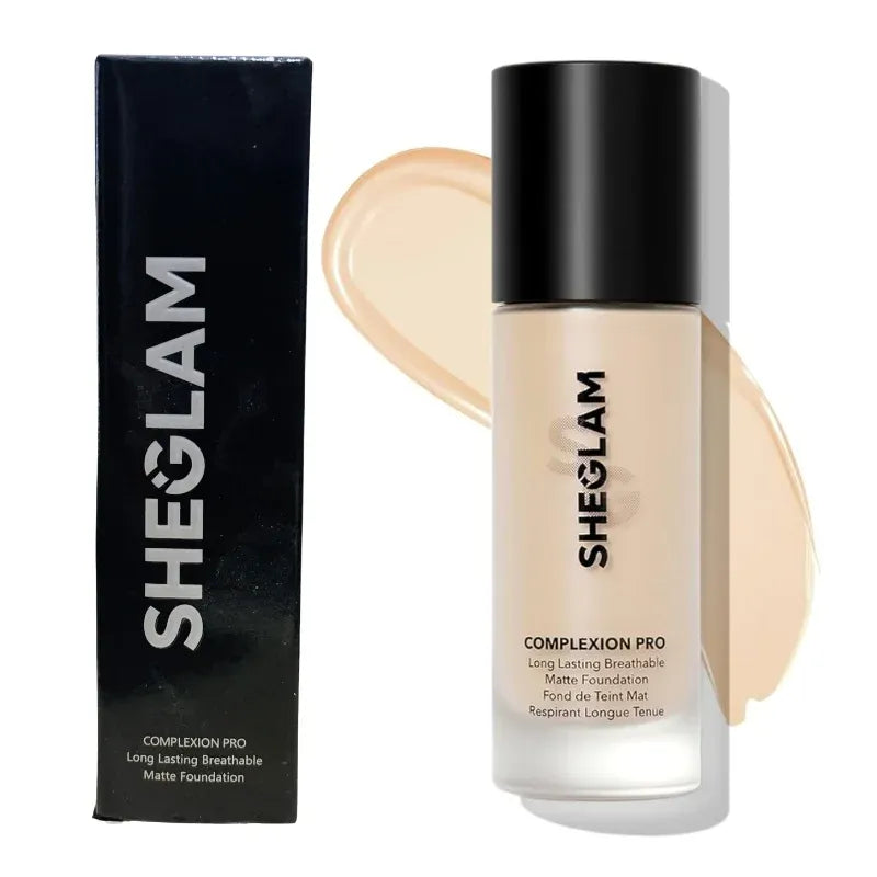 Sheglam Complexion Pro Matte Foundation | Nude | Long Lasting