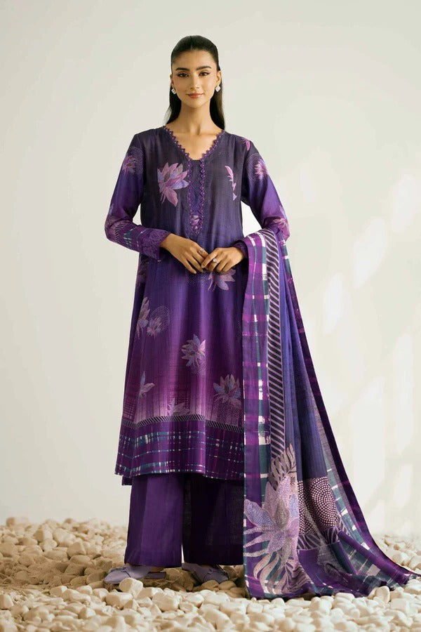 3 Piece - Digital Printed Suit - 42502419