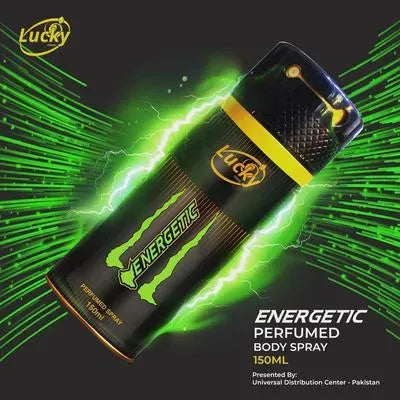 Lucky Energetic Body Spray 150ml